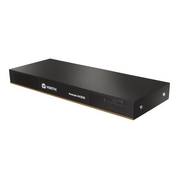 Avocent AutoView AV3216 - switch KVM - 16 x port(s) KVM - 2 Utilisateurs Locaux - 1 Utilisateur IP - Flux d'Air avant Arrière - Montable en Rack - AC 100 - 240 V