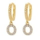 thumbnail image 1 of Xihbxyly Pendientes Delicados, Aros con Iniciales de Diamantes de Imitación Brillantes, Diseño de Letras Del Alfabeto Chapadas En Oro, Accesorio Elegante para Cualquier Atuendo, Ocasiones Especiales,, 1 of 2