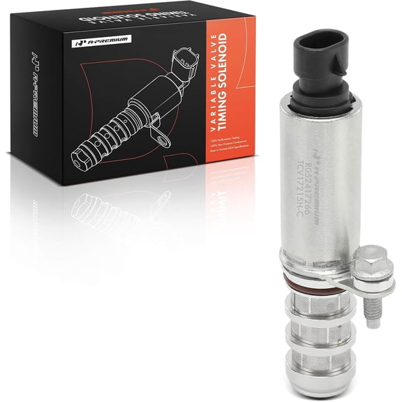 A-Premium Intake Variable Valve Timing Solenoid Compatible with Chevrolet Malibu Equinox Buick LaCrosse GMC Terrain Pontiac Saturn