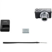 Canon PowerShot G7 X Mark III Digital Camera (International Model) (Silver) - Bundle Includes: SanDisk 32GB Ultra and Much More (3pc Bundle)