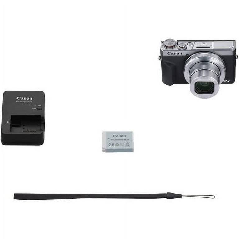 Canon PowerShot G7 X Mark III Digital Camera - Silver, Flip Canon PowerShot G7 X Mark III Digital Camera - Silver, Flip