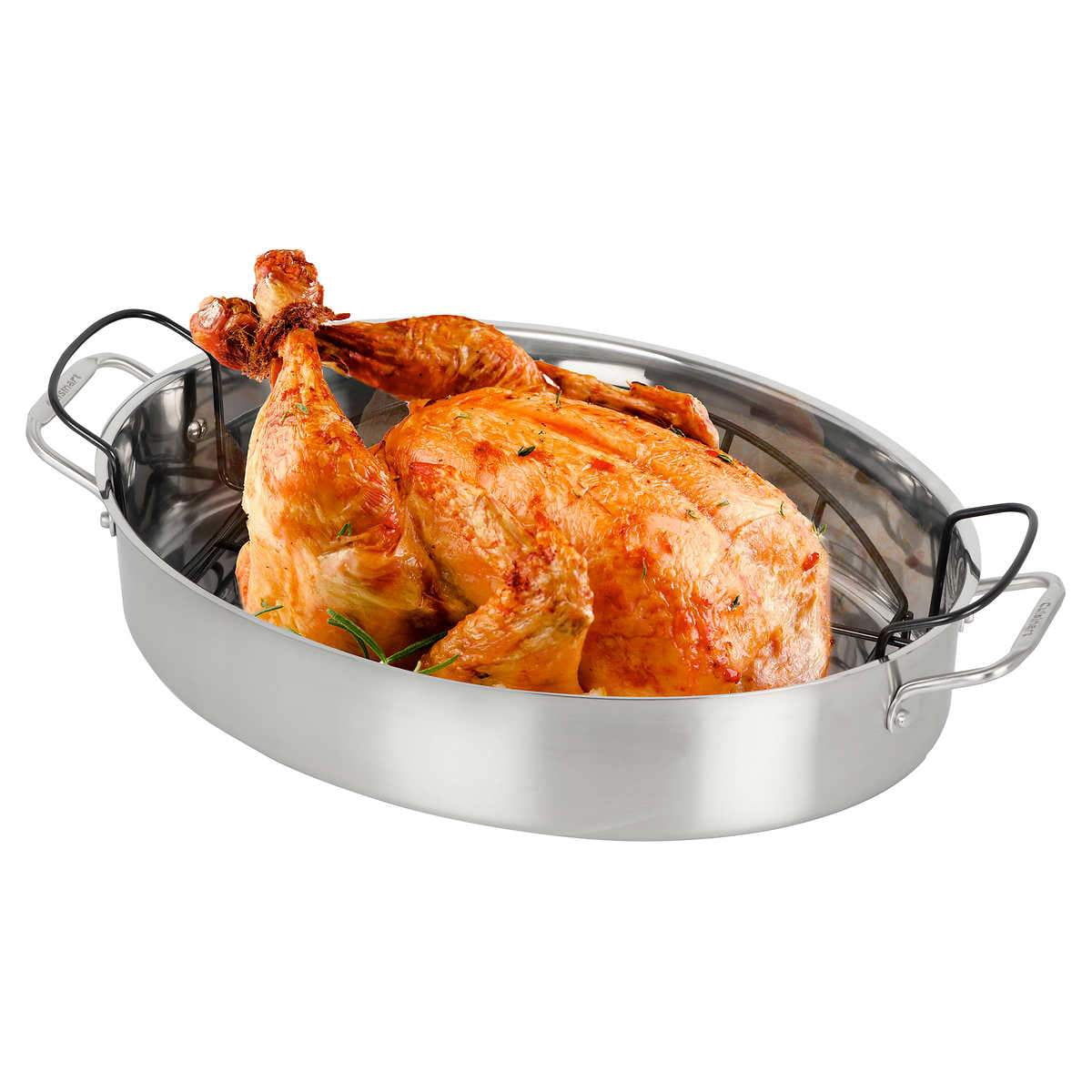 Cuisinart Oval Roasting Pan with Rack
