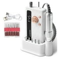 thumbnail image 1 of 45000RPM Rechargeable Nail Drill Machine Professional Portable Electric Manicure File ,at Salon Home, 1 of 5
