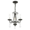 thumbnail image 6 of Livex Lighting - Daphne - 3 Light Mini Chandelier in French Country Style -, 6 of 12