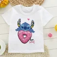 thumbnail image 3 of Camiseta de algodón para niños, camiseta de dibujos animados de Disney Lilo Stitch, camiseta de manga linda de Stitch, camiseta gráfica Y2k, camisetas para niñas y niños, 3 of 5