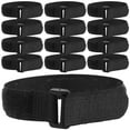 thumbnail image 1 of Miangastore 20 Pcs Sangle de Remplacement pour Tuyau d'Extincteur Support d'Extincteur Compatible avec Extincteurs à Poudre Sèche Rechargeables Noir, 1 of 8