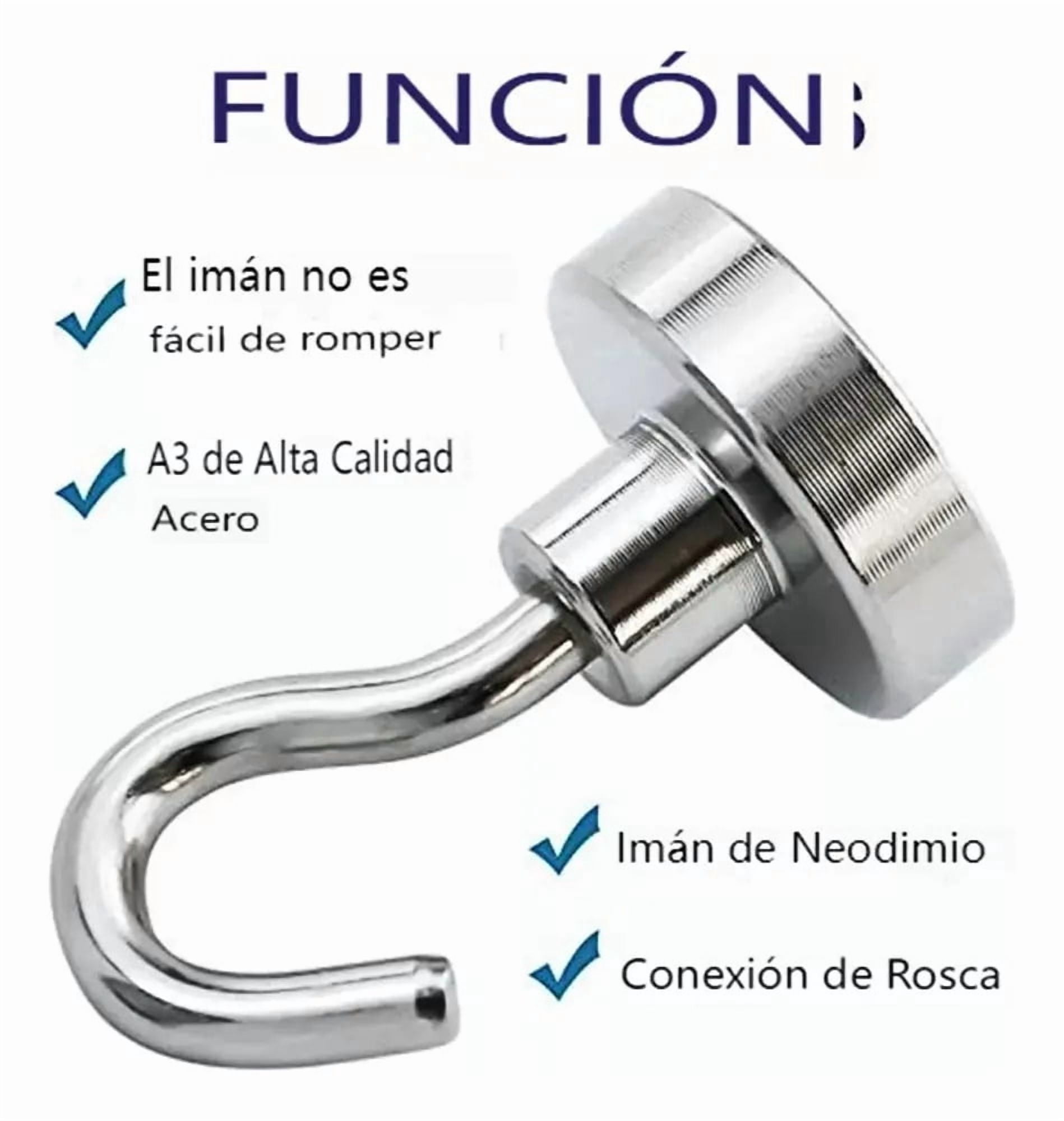 New 10 Pieces 15kg/33lbs Neodymium Magnets Hook Hook