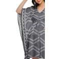 thumbnail image 4 of Moomaya Printed Women Kaftan Cover Up Beachwear Short Caftan Cover Up Dress, 4 of 6