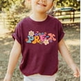 thumbnail image 2 of Pre-K Groovy Daisy First Day of School T-Shirt Back to School 1st Day of School Outfit Natural Shirt 5-6, 2 of 5