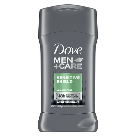 Dove Men+Care Sensitive Shield Antiperspirant Deodorant Stick, 2.7 (Best Organic Deodorant For Sensitive Skin)