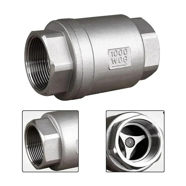 Stainless Steel Vertical Check Valve H12 Water Pump Water Pipe One-Way Valve