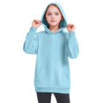 thumbnail image 6 of Grblisyd Girls Boys Hoodie Kids Fashion Casual Long Sleeve Solid Color Pullover Sweatshirt with Pocket 10-12Y, 6 of 6