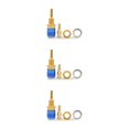 thumbnail image 3 of Riwesomey Conector rápido refrigerado por agua, conexión rápida portátil, adaptador de soldadura TIG desmontable, accesorios para manguera M6, azul Type1 NO1 Riwesomey CBP211791, 3 of 6