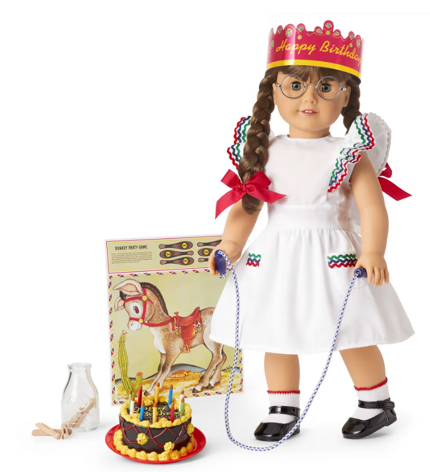American Girl Doll Accessories Molly's Birthday Party Set for 18" Dolls (Doll not Included)