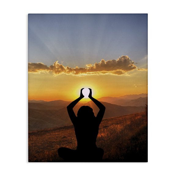 Stupell Industries Contemporary Lifting The Sun Photograph Canvas Art, 16 x 20, by Marcus Prime