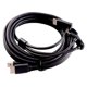 thumbnail image 1 of For HTC Vive 3-In-1 Accessories Replacement Cable HDMI-Compitable 5M, USB, Power VR Games, 1 of 5