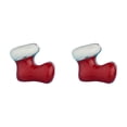 thumbnail image 2 of Fiudx Colgante Navideños En Diseño de Ciervo, Elegantes Pendientes En Cobre Rojo, Accesorios En Muñeco de Nieve, Ideales En Regal Temporada, Cómodos de Usar Todo El Día, Incluye Dos Pares., 2 of 6