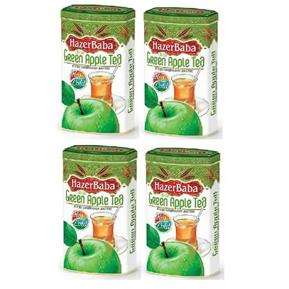 Hazerbaba Green Apple Tea - 4 Pack