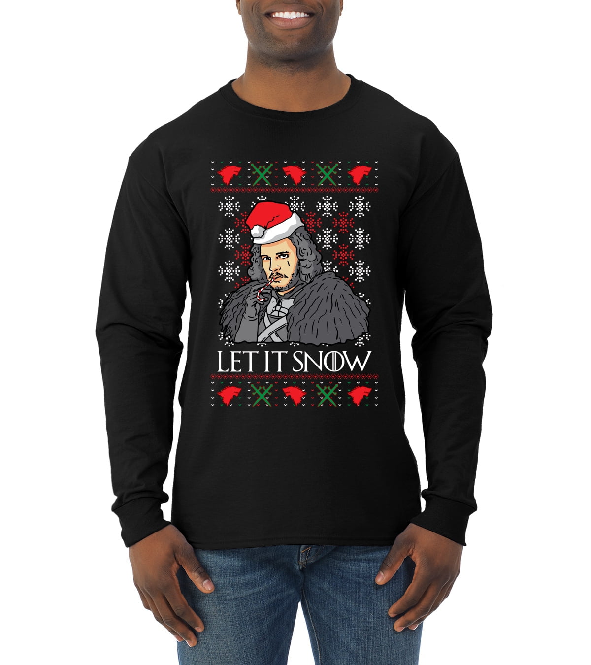 Jon Snow Full Color GoT Ugly Christmas 
