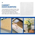 thumbnail image 6 of FENGGUIQU Clear Silicone Cabinet Door Bumpers with Self-Adhesive Pads for Noise Reduction and Wall, 6 of 6