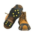thumbnail image 4 of 1 Paire de Crampons Antidérapants pour Bottes d'Hiver, Crampons à Neige, Crampons à Glace, 4 of 10