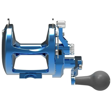 Avet HXW 5/2 Raptor Two-Speed Lever Drag Casting Reel RH Blue