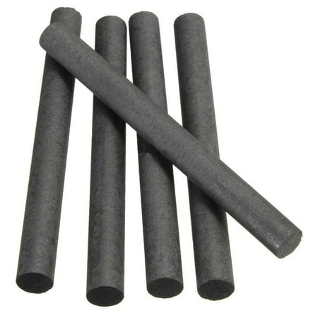 

Leye Carbon Rod Electrode 150 x 10mm - Pack of 5 Graphite Rod Carbon Rod Graphite Electrode 5.9 x 0.4 inch Carbon Fiber Rods Matte Pole (5PC Diameter 10mm Length 150mm)