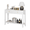 White, variant on 29.53" Tall Console Table with Drawers, Narrow Wood Accent Sofa Behind Couch Entryway Table with Storage Shelf for Front Hall, Hallway, Living Room
