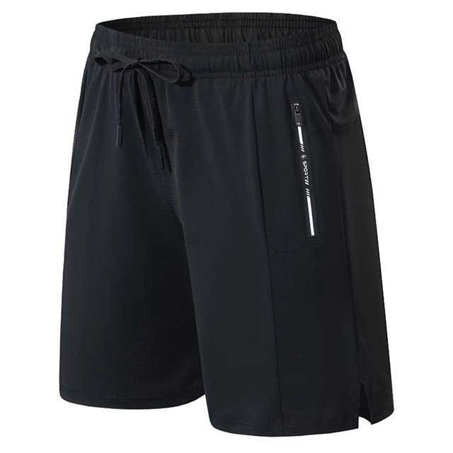 Mens Shorts Summer 7 Inch Casual Workout Running Shorts Breathable Lightweight Drawstring Fitting Track Shorts