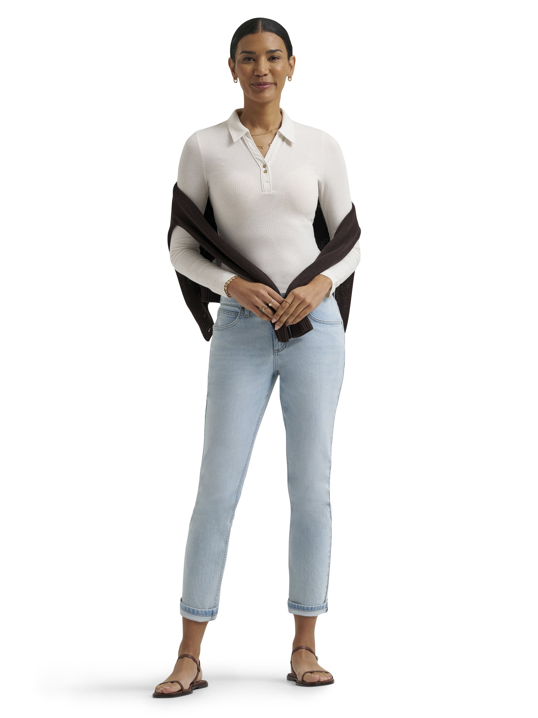 Lee® Women's and Plus Legendary Straight Crop