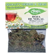 Chapis Tea/ Hierba de Hoja de Nogal- Walnut Leaves Dried Natural Herbs Net Wt. 1/2 oz. (14 g) (12 Pack)