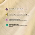 thumbnail image 3 of HARPPA Muslin Baby Bassinet Sheets 2 Pack, Breathable Bamboo Viscose Cotton, 32.68" x 18.9", 3 of 12