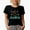 Black, variant on Cute Lipstick Junkie with Smiling Face, Beauty Themed Merch Gift for Makeup Artist or Lovers, Cosmetologists & Beauticians, Military Green T-Shirt, Large