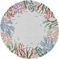 thumbnail image 1 of 90" X 90" X 0.'25" Ivory Polyester Rug, 1 of 1