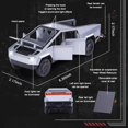 thumbnail image 3 of Camiones de juguete para niños pequeños, niñas, 1/32, camioneta pickup fundida a presión, modelo de coche, juguete de metal fundido a presión con luz, modelo de camión, vehículos para niños, coleccion, 3 of 5