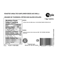 thumbnail image 3 of Yupik Roasted Sunflower Seeds (No Shell, Unsalted), 1Kg, 3 of 3