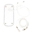 thumbnail image 2 of Milaget Kloware Bag Knitting Set Shoulder Strap Crochet Bag Handmade for Purse Making White, 2 of 9