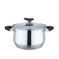 thumbnail image 2 of Batería de Cocina Fraciel Omania 12 pz Acero Inoxidable Inducción Negra, 2 of 4
