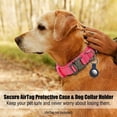 thumbnail image 5 of WAAYEEPAL Heavy Duty Nylon Dog Collar Leash Set, Adjustable Training Collar with Control Handle, AirTag Holder & Sturdy Metal Buckle for Medium Large Dogs (XL, Pink), 5 of 8