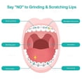 thumbnail image 4 of Braces Wax Dental Wax with Storage Cases, 10 Orthodontic Wax Strips for Braces Aligners Wearer--, 4 of 5