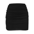 thumbnail image 4 of Elegant Women's Pleated Mini Skirt with Lace Details for Everyday Parties Dancing and Nightclubs, 4 of 4