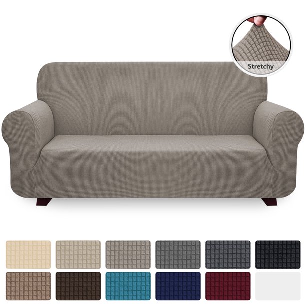 XLarge Sofa Slipcover, One Piece High Stretchy Couch Cover, Machine