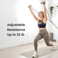 thumbnail image 4 of Smart Fitness Resistance Band with Performance Tracking Sensors, Upper & Lower Body Workouts, Portable Home Gym Equipment, Access On-Demand Classes, 4 of 15