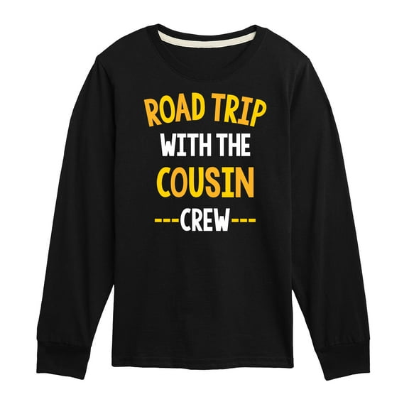 Instant Message - Road Trip With The Cousin Crew - Toddler & Youth Long Sleeve Graphic T-Shirt