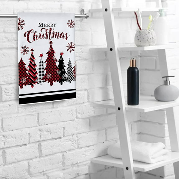 (Off-Season Clearance)Christmas Kitchen Towels - Holiday Themed Dish Drying Cloth for Cooking, Baking, and Holiday Home Decor