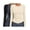 Black / Dark Grey / Off White (3pcs), variant on Women's Long Sleeve Shirts 3 Packs Crew Neck Stretchy Fitted Tops Ribbed Base Layer Soft Thermal Undershirts Tee