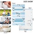 thumbnail image 6 of SKYSONIC Blue Palm Crab Bathroom Towels 2 PCS, 16"x28", Cotton Bath Towel Water Absorbent Lightweight Quickdry Towels for Bathroom Ktichen Travel Gym, 6 of 7