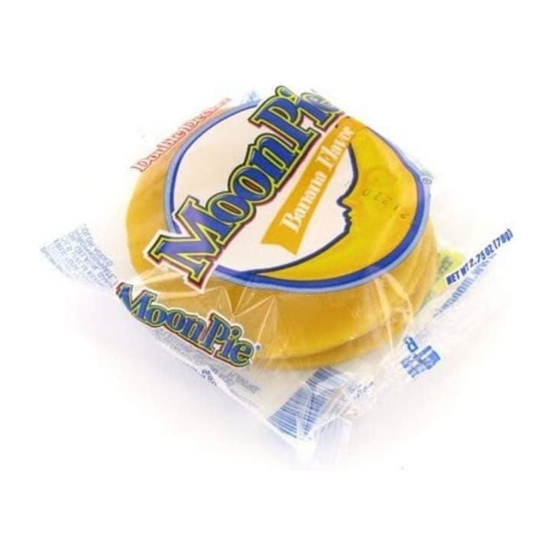 Moon Pies Mini Case lot 12 Boxes x 6 individual Moon Pies (Banana)