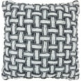 thumbnail image 1 of homeroots Décor 386049 Coussin Tissé Gris et Blanc, 1 of 1