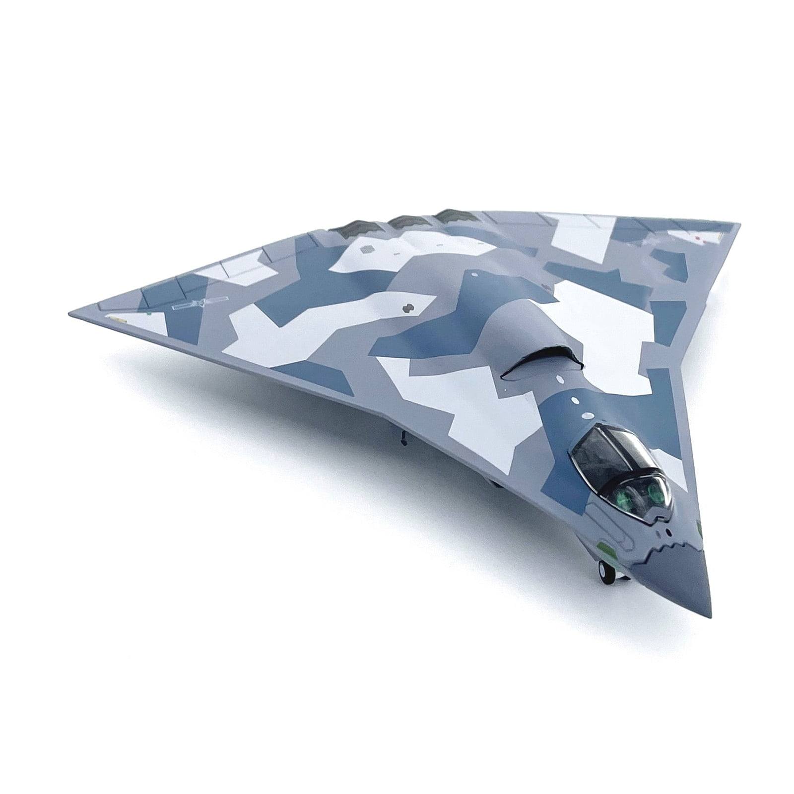 CSYANXING J-36 Fighter Jet Model China Air Force Sixth Generation Diecast Alloy 1/144 Scale Collection Display New Aircraft 6.7in